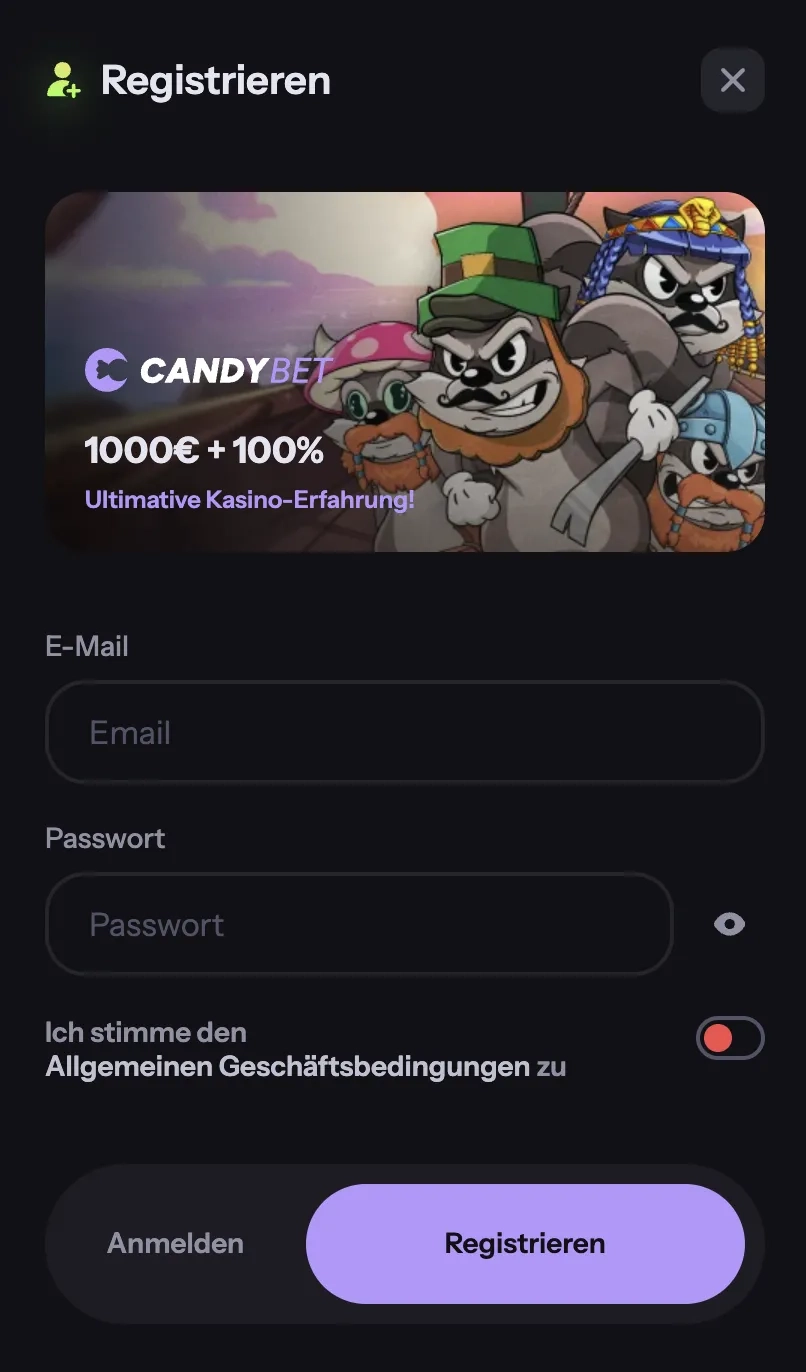 Registrierung